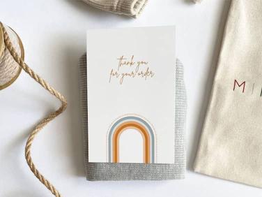 Thank you, thank you cards!
