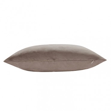 Leather/suede Pillow With Insert,Solid Modern/Contemporary