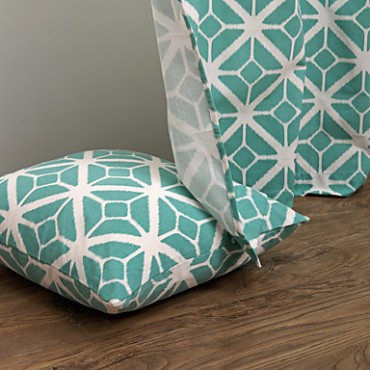 Cotton Pillow Cover / Pillow With Insert , Geometric Modern/Contemporary