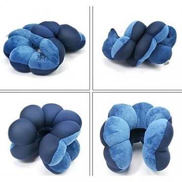 1 pcs Velvet Travel Pillow,Floral Others