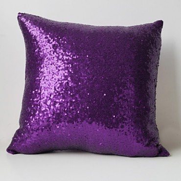 Polyester Pillow Case , with 3mm sequins