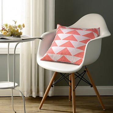 Geometric Modern Polyester Pillow With Insert