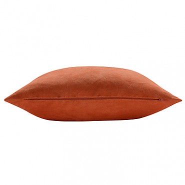 Leather/suede Pillow With Insert,Solid Modern/Contemporary