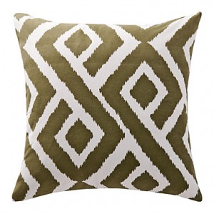 Cotton Pillow Cover / Pillow With Insert , Geometric Modern/Contemporary