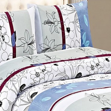 100% Microfiber Printed Sheet Sets Queen