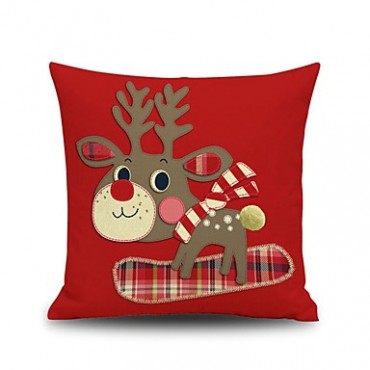 1PC Household Articles Back Cushion Novelty Originality Christmas Fashionable Single Pillow Case