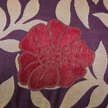 jacquard Cushion Cover-Purple