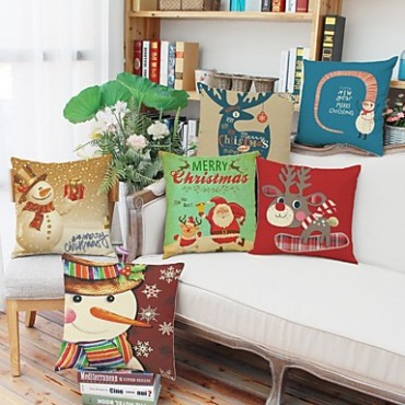 1PC Household Articles Back Cushion Novelty Originality Christmas Fashionable Single Pillow Case