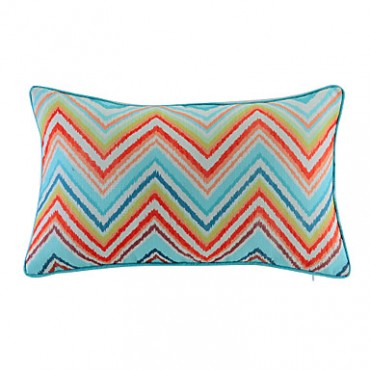 Polyester Pillow With Insert,Striped Casual