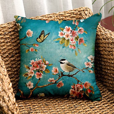 1PC Household Articles Back Cushion Novelty Originality Fashionable Floral Single Pillow Case