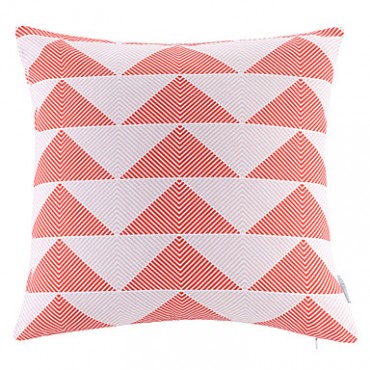 Geometric Modern Polyester Pillow With Insert