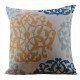 Cotton/Linen Pillow Cover , Floral Country