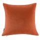 Leather/suede Pillow With Insert,Solid Modern/Contemporary